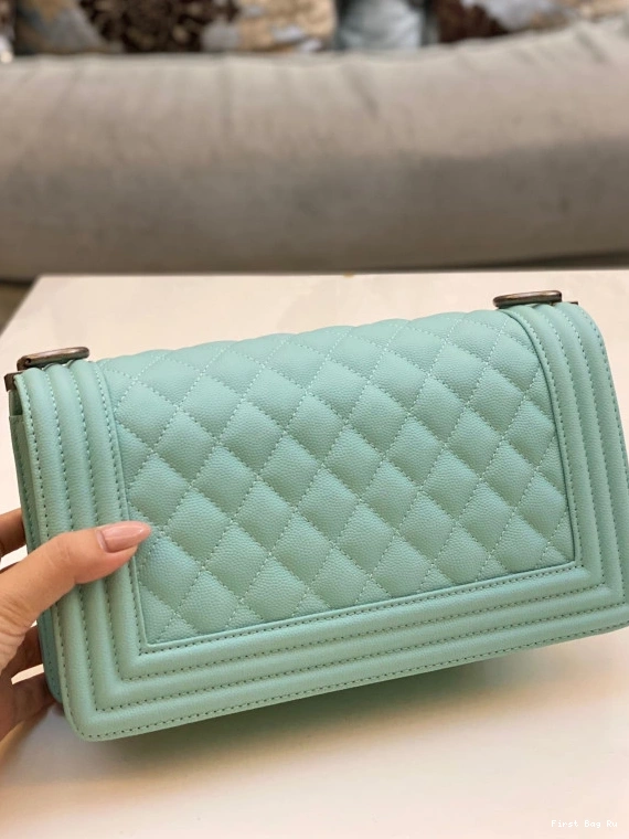 First Bag Ru CHANEL BOY BAG 25CM 0814